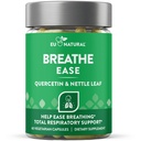 Breathe Inhaler Support Supplement – Sinus, Lungs, Open & Clear Airways – Mevsim Nasal Health, Bronchial Wellness, Sağlıklı Göğüs – Quercetin, D, Bromelain Pills – 60 Vegetarian Soft Capsules