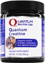 Kuantum Beslenme Laboratuvarları Kuantum Kretine - Kretine Monohidrat Toz, Erkekler için Kretine Toz, Kadın, Vejetaryenler, Unflavored Vegan Dostu Formula - 7.8 oz (40 Hizmet)