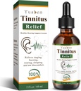 Yuaben Tinnitus Ringing Ears, Ear Drops for Clogged Ears & Ear Ringing Relief, Natural Materialss