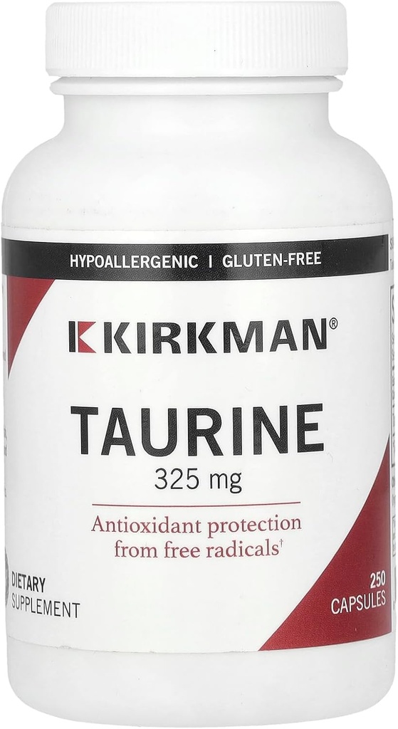 L-Taurine 325 mg Capsules - Hypo - 250 ct.