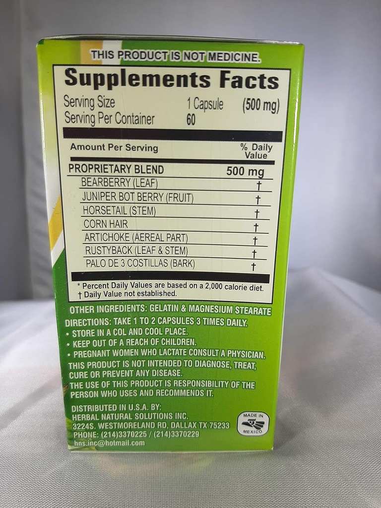 RNA Herbal Capsules (60 Capsules, 500 mg Her)