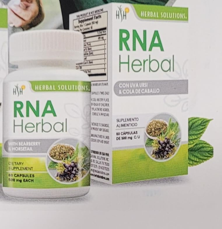 RNA Herbal Capsules (60 Capsules, 500 mg Her)