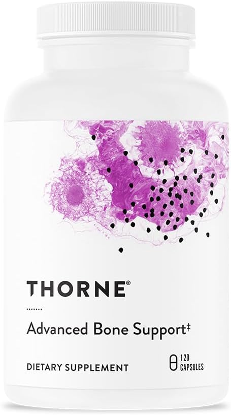 THORNE - Gelişmiş Bone Support‡ - (Formerly Oscap) - Bone Health Supplement withdis and Vitamin D* - 120 Capsules