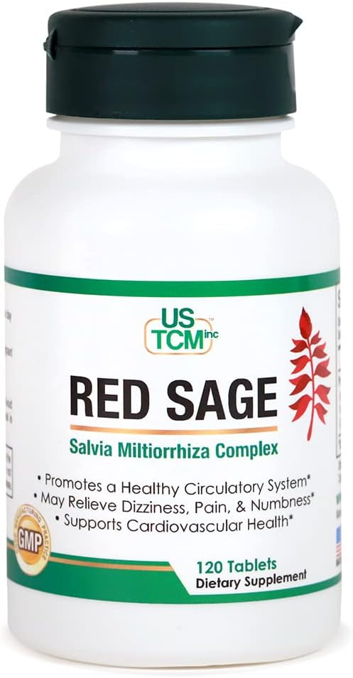 Red Sage Salvia Miltiorrhiza Komplek Tablet 120 Tablet