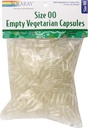 SOLARAY Boş Vejetaryen Capsules, Boyut 00, 500 Kont