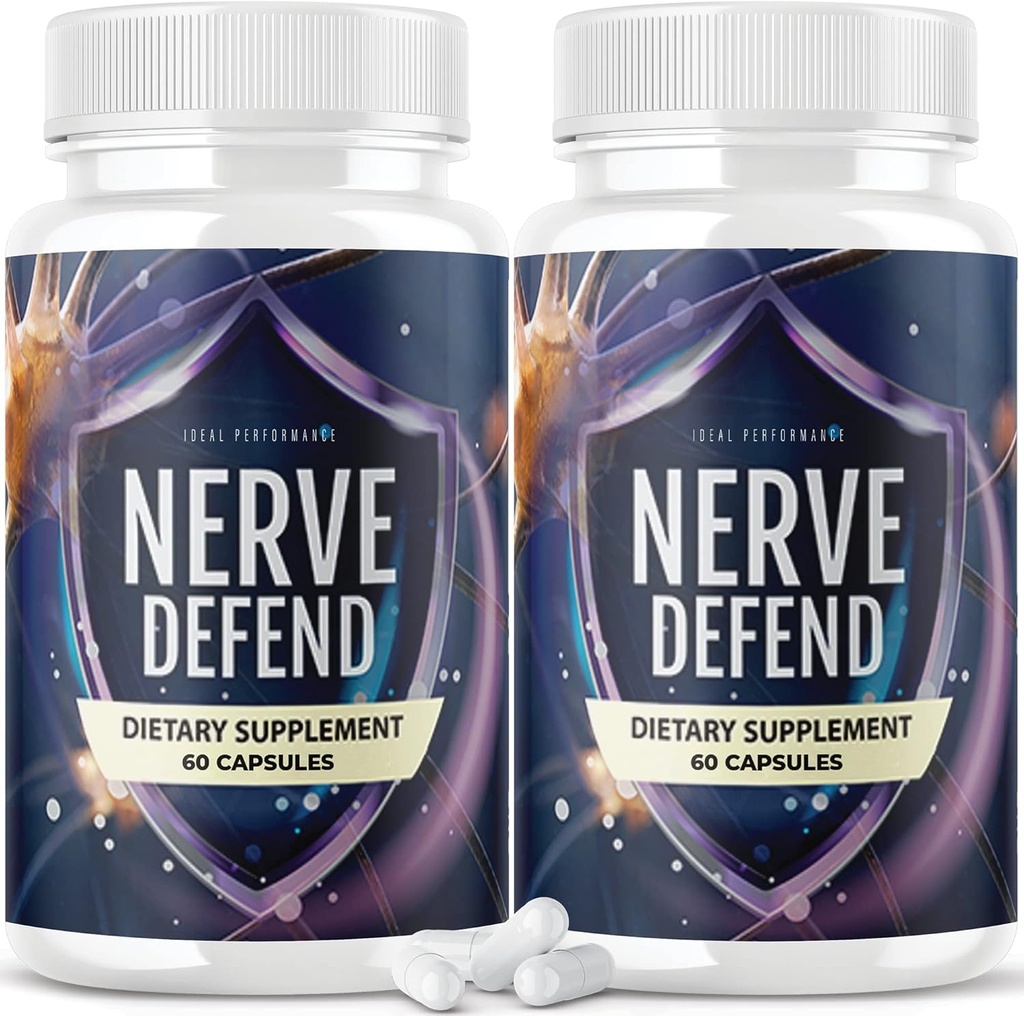 IDEAL PERFORMANCE (2 Pack) Nerve Capsules (120 Capsules)