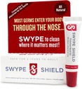 Swype Shield Airborne Parçacık ve Allergen Blocker Nasal Gel - Drug-Free, For Pollen Antifferers, for Airplane Travel - (Unscented) Over 180 Applications Per Tube (0.27 oz, 7.5g Pack of 1)