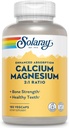 SOLARAYAL Magnezyum Supplement, Kadınlar ve Erkekler için Metaller, 2:1 Oran, Bone Health & Strength, Vegan, High Abors, 60-Day Garanti, 45 Hizmet, 180 VegCaps
