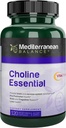 Choline, Prenatal Brain and Cognitive Support Vitamin, Kosher, Vegetarian, Choline Supplement for Pregnant and Nursing Women, 550mg of Choline per Serving, 60 Day Supply
