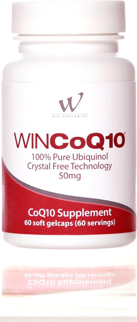 Win CoQ10 Pure Ubiquinol 50 Mg, 60 Hizmetler