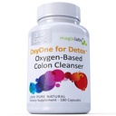 OxyOne for Detox – Güçlü All Natural Oksijen-Based Colon Cleanser (Oxy Magnezyum Toz) Cleanse + Detox - 180 caps