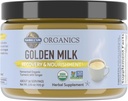 Garden of Life Organics Golden Milk Recovery & Nourishment Powder - 44mg κουρκουμίνη κουρκουμίνη (95% κουρκουμινοειδή), Ashwagandha - Βιολογικά συμπληρώματα βοτάνων και χωρίς γλουτένη, 30