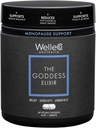 WelleCo The Goddess Elixir, Menopause Supplement for Women with Vitex, Red Clover & B Vitamins, Supports Hormon Balance, Night Sweats & Hot Flashes Relief, 60 Capsules