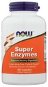 Şimdi Tamamlar, Super Enzymes, Bromelain, Ox Bile, Pancreatin ve Papain, Super Enzymes, 180 Capsules