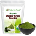 Z Doğal Gıdalar Organik Barley Grass Toz - USDA Organik Bütün Gıda Enerji Güçleri, Detox & pH Dengesi, Mineraller - Su için Antioksi Mix, Su, Smoothies, 5 lbs