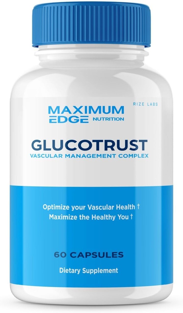 Laboratuvarları - Glucotrust Supplement Capsules, Advanced Balance Max Formula Kompleksi (60 Capsules)