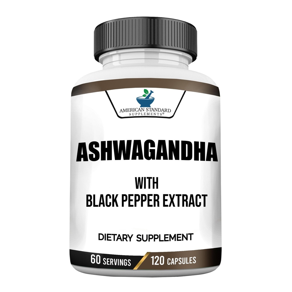 Ashwagandha 6000mg, ρίζα Ashwagandha, κάψουλες Ashwagandha, οργανικές κάψουλες Ashwagandha, οργανικά Ashwagandha, συμπληρώματα Ashwagandha με εκχύλισμα οργανικού μαύρου πιπεριού, Aswagandha, 120 κάψουλες λαχανικών