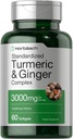 Horbäach Turmeric and Ginger Συμπλήρωμα 3000 mg 