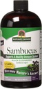 Nature's answer Sambucus Elderberry Syrup 16 Ounce | Great Tasting Immune Support Supplement | Antioxy, Vegan, Gluten Free, Made in USA | Single Count Count Count