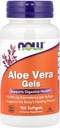 Şimdi Gıdalar Aloe Vera 10, 000 Gels 100 Sgels