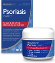 MagniLife Psoriasis Care+, Natural Itch ve Pain Relief, Moisturization Redness, Scaling ve Flaking on Body & Scalp - Unscented, Non-Toxic - 2oz