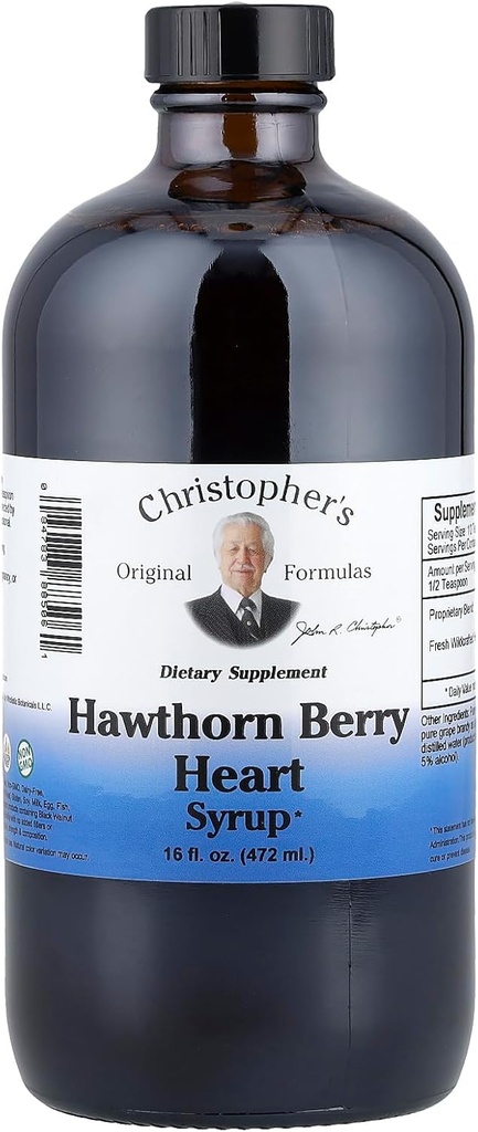Αρχική Φόρμουλες Hawthorn Heart Syrup - 16 fl oz 