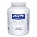 Pure Encapsulations Nutrient 950 Χωρίς Σιδήρο 