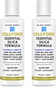 Hücrefood Essential Silica Anti-Aging Formula, 4 fl oz, 2 Pack - Sağlıklı Kemikler, Ortaklar, Saçlar, Skin, Nails, Dişler ve Gums - Absorb'a Kolay - Gluten Free, Thiaminase Free, Non-GMO - 80 Günlük Supplys