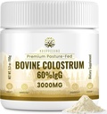 Kroppssund Bovine Colostrum Toz Supplement 3000 mg - Ekstra Yüksek %60 IgG Bovine Colostrum - Gut, Bone, Egzersiz, Immune - 50 Hizmet (1 Şişe)