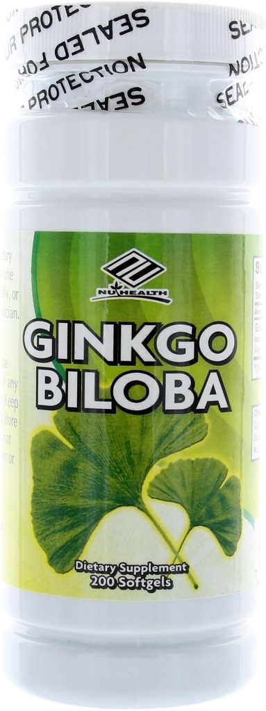 NU-Sağlık Ginkgo Biloba 60 Mg 200 Softgels