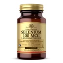 Solgar Yeast-free Σελήνιο 100 mcg - 100 δισκία - Υποστηρίζει Αντιοξειδωτικό & ανοσοποιητικό σύστημα Υγεία - Μη ΓΤΟ, Χωρίς γλουτένη, Χωρίς γαλακτοκομικά, Kosher - 100 σερβιέτες