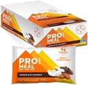 PROBAR - MEAL Bar, Σοκολάτα Coconut, Μη ΓΤΟ, Χωρίς γλουτένη, Υγιεινή, με βάση τα φυτά, ολόκληρα συστατικά τροφίμων, Φυσική ενέργεια (12 κόμη)