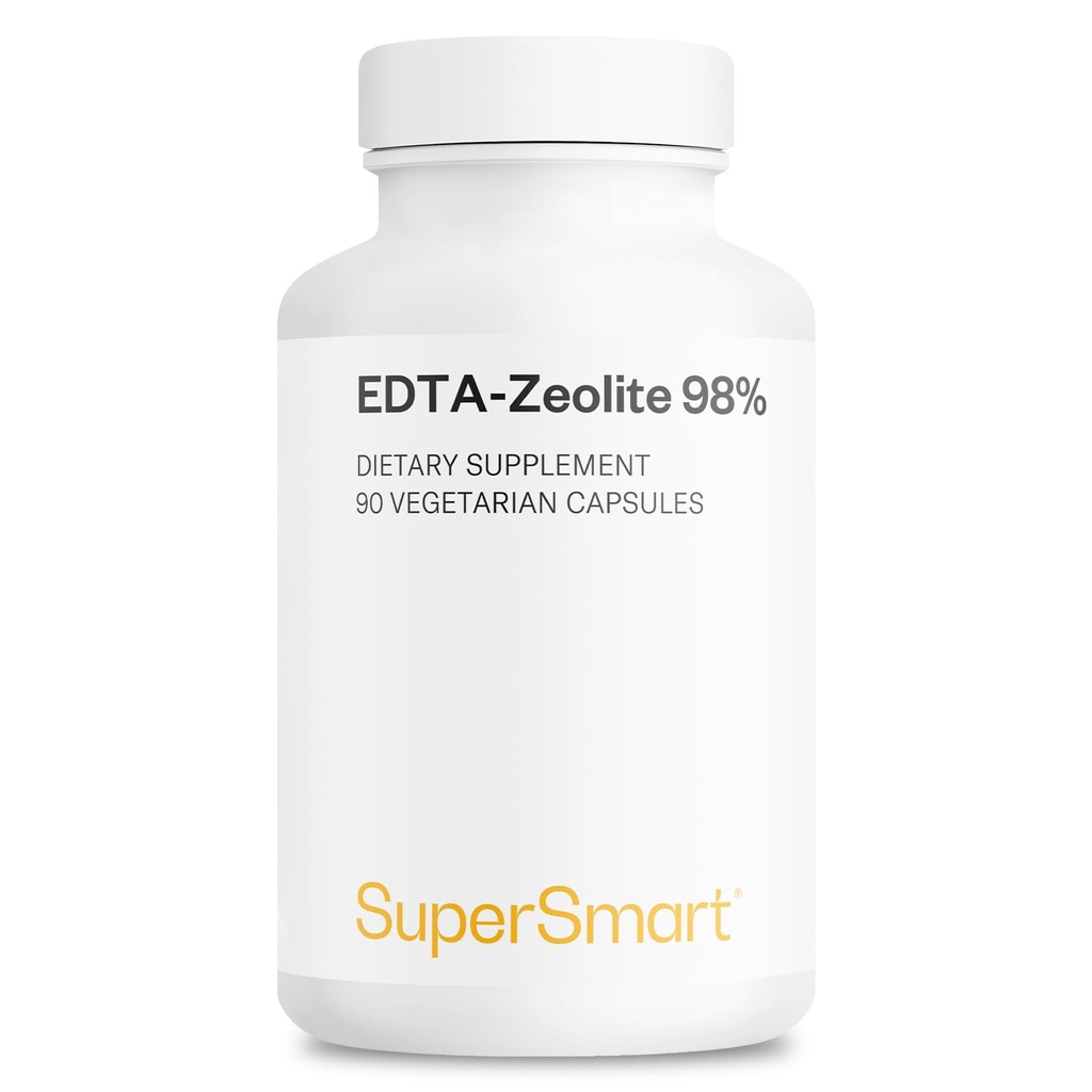 Supersmart - EDTA Zeolite 98% (Advanced Formula) - με Γαϊδουράγκαθο γάλακτος & μαϊντανό - Συμπλήρωμα υψηλής ισχύος 