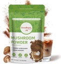 GREENPEOPLE Mushroom Toz Mushroom Supplement - 10in-1 Mushrooms Lions Mane Toz with Reishi/Cordyceps/Chaga/Türkiye Tail/Maitake/Complex for Cognitive Function & Immune Support 78 Servisler