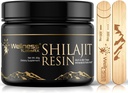 Shilajit Resin with Fulvic Acid and Trace Minerals - Χρυσός βαθμός καθαρός Ιμαλαΐας Shilajit για άνδρες - Chilajit από Gilgit Συσκευασμένο με 85+ Ορυκτά, Μεταβολισμός και Ανοσοποιητική Υποστήριξη - 60g