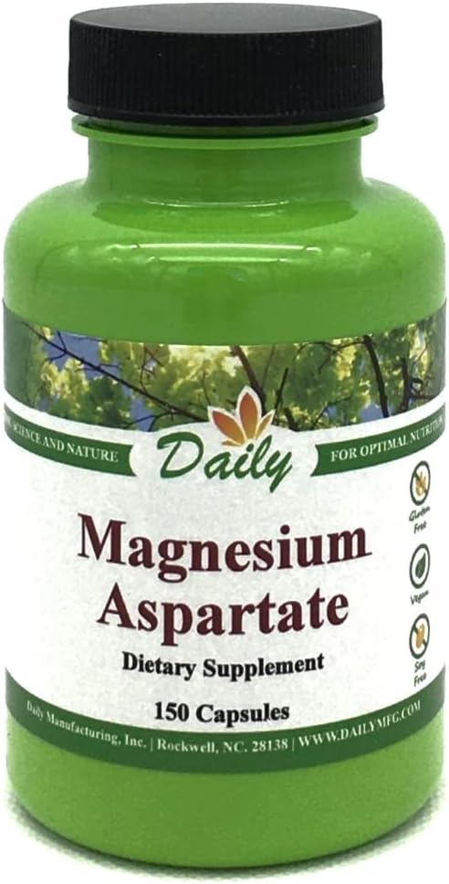 Daily Manufacturing Magnezyum (100 mg from Magnezyum Aspartate) 150 Vegetarian Capsules