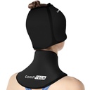 ComfiTECH Cold Cap and Neck Ice Pack, Gel Combo, Care Package for Head and Cervical, Medium