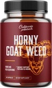 Horny Goat Weed For Women and Men - Βότανο Complex Blend Συμπλήρωμα με Saw Palmetto Extract Ginseng Maca Root και Tongkat Ali Powder - Mens Prostate Health Supplement with Horny Goat Weed Extract