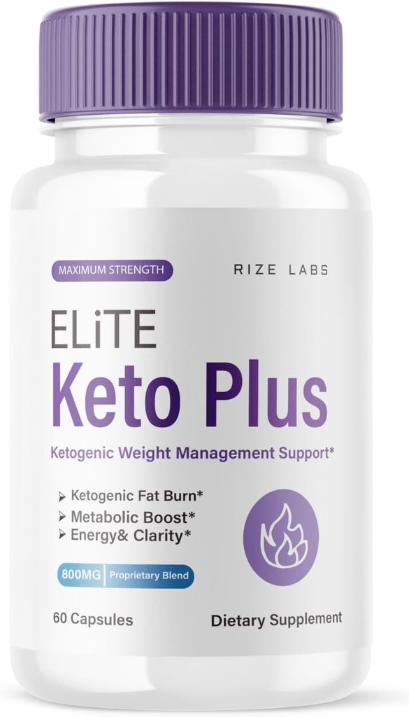 Laboratuarları Elite Keto Plus Capsules, Kilo Kaybı Desteği, Genel Sağlık için Premium Pills, Maksimum Kuvvetli Formula Supplement (60 Capsules)