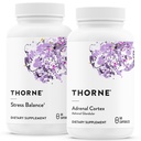 THORNE - Adrenal Support Sche - Stres Denge ve Adrenal Cortex Combo - Stres Dengesi ve Adrenal Cortex - 30 ila 60 Hizmet