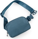 ODODOS Unisex Mini Kemer Bag Atıcı Küçük Fanny Pack for Workout Run Traveling Hiking, Blue Blue Blue