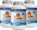 Köpek Kötü Nefes Ürünleri - Köpek Diş Sağlığı Formula - Gelişmiş Destek Kompleksi - Genel Sağlık - Köpekler için koq10 - 3 Şişe (180 Tablet)