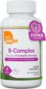 Kadınlar ve Erkekler için Zahler B-Complex Vitaminler - B1 B2 B3 B5 B6 B7 B9 B12 - Gelişmiş 2Stage Delivery System - Gluten Ücretsiz Kosher Non-GMO VIT B (120 Tablet)