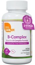 Zahler B-Complex Vitamins for Women & Men - Vitamin B Complex - B Vitamins Complex με B1 B2 B3 B5 B6 B7 B9 B12 - Advanced 2-Stage Delivery System - Gluten Free Kosher Non-GMO VIT B (120 Tablets)