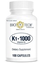 Bio- Tech Pharmacal K1-1000 (Vitamin K1) 100 Κάψουλες - 3 συσκευασίες