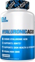 Evlution Vegan Diyetary Hyaluronic Acid Supplement Beslenme 200 mg Hyaluronic Acid Capsules Kuru Skin Supplement for Women and Men for Itchy or Hasarlı Skin - Yüksek Potency Bio available Non GMO Formula