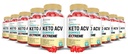 (10 Pack) Hızlı Keto ACV Gummies Gelişmiş Formula 1000MG Hızlı Keto Gummies Apple Cider Vinegar Formula B12 Vegan Non GMO 600 Gummys