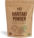MB Herbals Haritaki Powder 8 oz / 227 Gram / 0.5 lb | Inknut Powder | Terminalia chebula Harde Chebulic Myrobalan | Gluten Free | No Preservstives