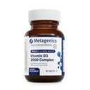 Metagenics D3 2000 İ Kompleks Vitamin D3 Tamam - Bone Health, Immune & Health Inflammation Response* - Isoflavones for Abpole - Gluten Free - 3 Ay Supply - 90 Count
