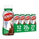 BOOST Yüksek Protein Dengeli Beslenme İçmeye Hazır, Zengin Çikolata, 8 FL OZ (Pazar 12)